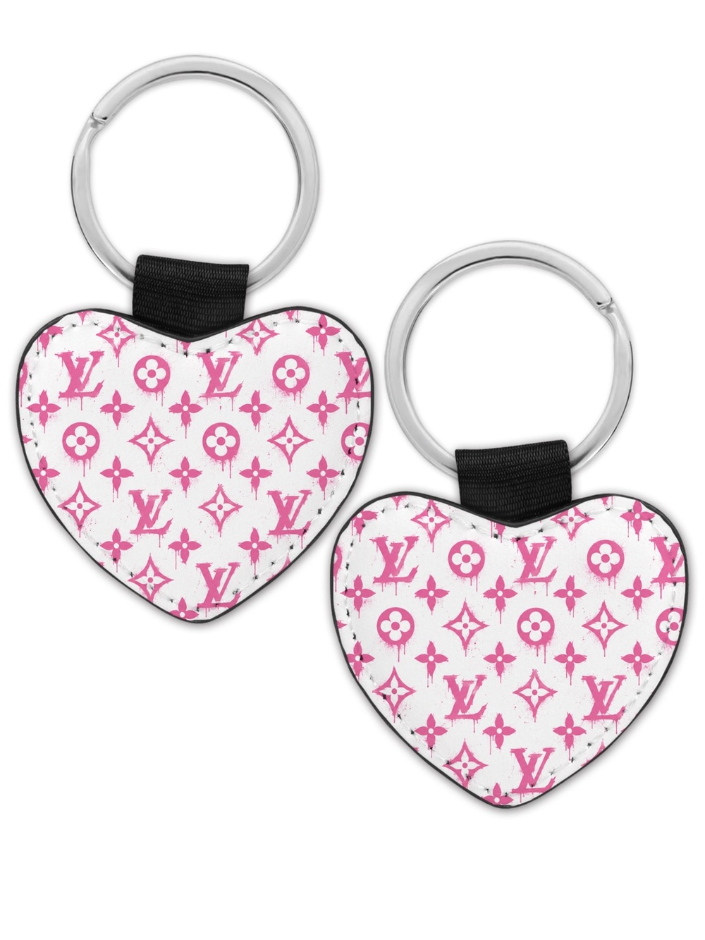 HANDMADE FASHION Heart Keychain